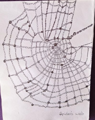 Christine P, Spider's web.